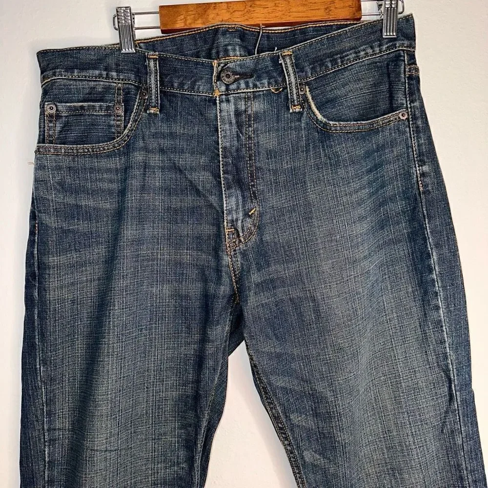 Levi’s Men’s 33 Retro Midwash Solid Denim Vintage Casual Bluejeans‎